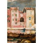 Roman Kramsztyk (1885 Warszawa - 1942 Warszawa), Pejzaż z Collioure, około 1925-28