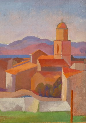 Zygmunt Landau (1898 Łódź - 1962 Tel Aviv), View of Collioure
