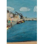 Henryk Hayden (1883 Warszawa - 1970 Paryż), Port w Cherbourgu, ok. 1950