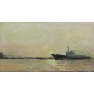 Marian Mokwa (1889 Malary - 1987 Sopot), Port Wojenny Oksywie, lata 60. XX wieku