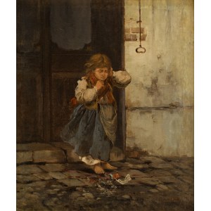 Seweryn Bieszczad (1852 Jasło - 1923 Krosno), Zbite lekarstwo, około 1890