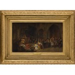 Leonard Straszyński (1828 Pietraszówka - 1879 Żytomierz), Zabójstwo biskupa leodyjskiego Ludwika de Bourbon w 1468 roku, 1859
