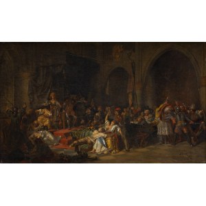 Leonard Straszyński (1828 Pietraszówka - 1879 Żytomierz), Zabójstwo biskupa leodyjskiego Ludwika de Bourbon w 1468 roku, 1859