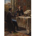 Antoni Gramatyka (1841 Kalwaria Zebrzydowska - 1922 Kraków), W gabinecie kolekcjonera