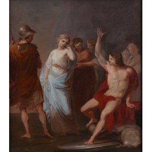 Franciszek Smuglewicz (przypisywany) (1745 - 1807), Bryzejda w namiocie Achillesa