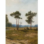 Józef Guranowski (1852 Warszawa - 1922 Warszawa), Droga na skraju lasu