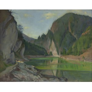 Stanisław Podgórski (1882 Kałusz, Ukraina - 1964 Nowy Wiśnicz), Pieniny (Przełom Dunajca)