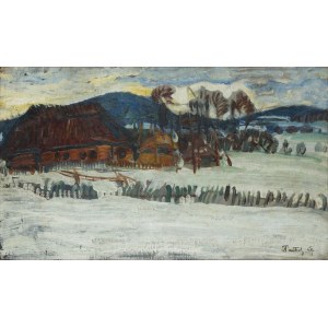 Fryderyk Pautsch (1877 Delatyn k. Stanisławowa - 1950 Kraków), Wiatr z pod wierchów, 1907