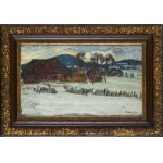 Fryderyk Pautsch (1877 Delatyn k. Stanisławowa - 1950 Kraków), Wiatr z pod wierchów, 1907