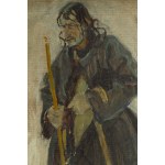 Fryderyk Pautsch (1877 Delatyn k. Stanisławowa - 1950 Kraków), Hucuł ze świecą, 1907