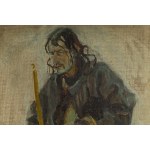 Fryderyk Pautsch (1877 Delatyn k. Stanisławowa - 1950 Kraków), Hucuł ze świecą, 1907