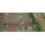 Maurycy (Maurice) Mędrzycki (Mendjizki) (1890 Łódź - 1951 St. Paul de Vance), Pejzaż z drogą