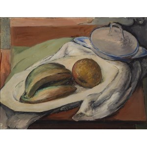 Adolf Milich (1884 Tyszowice near Zamosc - 1964 Paris), Still life with bananas