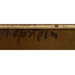 Henryk Epstein (1891 Łódź - 1944 obóz koncentracyjny, prawdopodobnie Auschwitz), Martwa natura z miską owoców i zającem, lata 20. XX w.