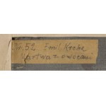Emil Krcha (1894 Kałusz - 1972 Kraków), Martwa natura z owocami (Martwa natura III), przed/lub 1949