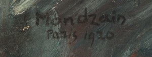 Shimon (Shamay) Mondzain (Mondszajn) (1890 Chelm - 1979 Paris), 