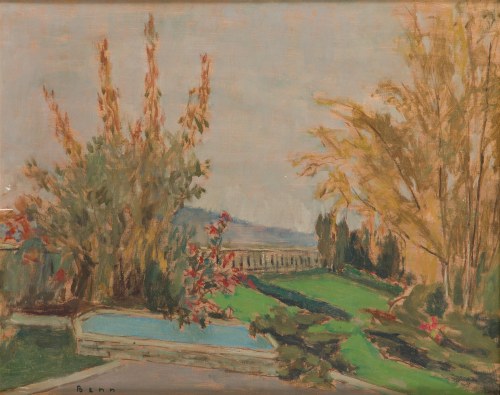 Benn Bencion Rabinowicz (1905 Białystok - 1989 Paryż), W ogrodzie