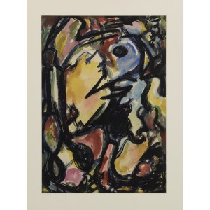 Alfred LENICA (1899-1977), Abstrakcja, 1948