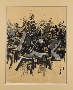 Alexander KOBZDEJ (1920-1972), Composition, 1968