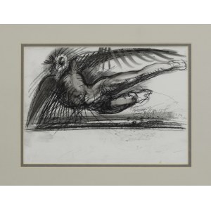 Franciszek STAROWIEYSKI (1930-2009), Sketch for the poster for the film directed by Krzysztof Zanussi Wherever it is, if you are, 1989
