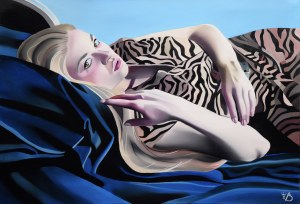 Zofia BLAZKO (b. 1986), Maya in the Blue, 2021