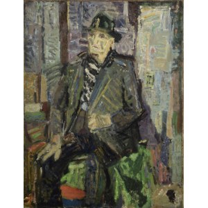 Stanisław PUCHALIK (1939-2012), Portret Piotra Skrzyneckiego