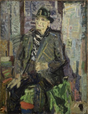 Stanislaw PUCHALIK (1939-2012), Portrait of Piotr Skrzynecki