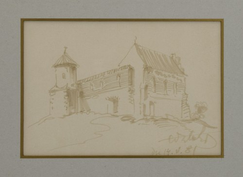 Wiktor ZIN (1925-2007), Kasztel, 1981