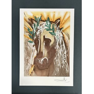 Salvador DALI (1904-1989) La Licorne,Z cyklu: Les Chevaux de Dali (Daliinian Horses), 1983