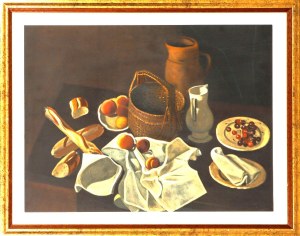 André Derain (1880-1954), Nature morte à la baguette - (Still life with baguette), 1970 (1935)