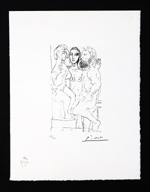 Pablo PICASSO (1881 - 1973),Sculptor, Model and Sculpture 1200.