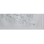 Raoul Dufy(1877-1953),Mały kąpiący się motyl(La Petite Baigneuse aux Papillone)
