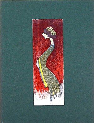 Stanislaw Szreniawa-Rzecki(1888-1972),Helena Sulima as Jessyka in Shakespeare's Merchant of Venice