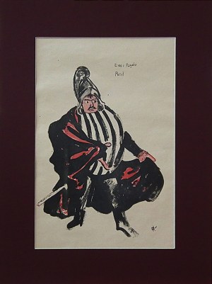 Karol FRYCZ (1877-1963), Bolesław Puchalski as an MP in Jerzy Żuławski's play 