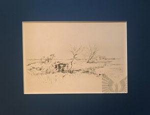 Jozef PANKIEWICZ (1866-1940), Pinsk Canal in Podlasie, 1899