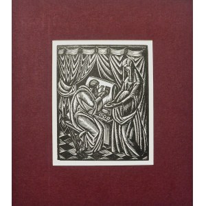 Władysław SKOCZYLAS (1883 - 1934), Pomocnica iluminatora, 1923
