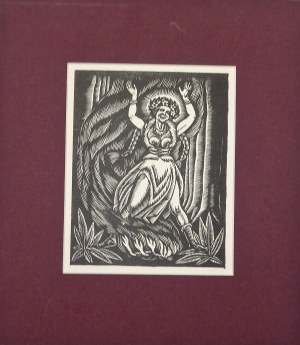 Władysław SKOCZYLAS (1883 - 1934), Dziwożona from the series Monastery and Woman, 1923
