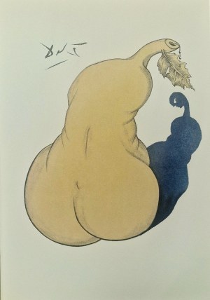 Salvador DALI (1904-1989) Erotic Pear from the Casanova series, 1980