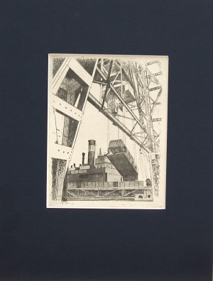 Atelier Girs-Barcz,Port of Gdynia(loading coal),1934