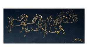Jozef Wilkoń (b. 1930), Golden Taboon