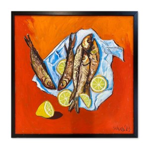 David Schab (b. 1973), Smoked Herrings, 2023