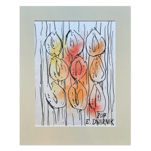Edward Dwurnik (1943-2018), Tulipany
