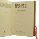 Littérature française vol. I-II [COMPOSITE] édité par Antoine Adam et al [DU LIVRE DE RYSZARD ZIEMBY / 1974-80].