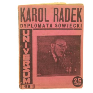 Karol Radek Soviet dignitary F. Barczak [FROM THE BOOK OF RYSZARD ZIEMBY / 1934].