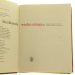 Encyclopedia of book knowledge ed. on. Aleksander Birkenmajer [FROM THE BOOK COLLECTION OF RYSZARD ZIEMBY / 1971].