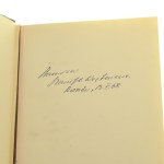Das Buch folgte dem Emigranten Wojtkiewicz Stanislaw Strumph [AUTOGRAPH / Z KSIĘGOZBIORU RYSZARDA ZIEMBY / BOOKS ABOUT BOOKS / 1963]