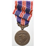 Československo. Medaile za chrabrost před nepřítelem Londýn 1941, 1 var., etue