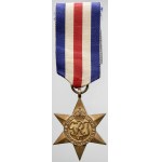 Velká Británie. Válečná hvězdná medaile Francie a Německo 1939-45