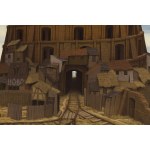 Jacek Yerka (b. 1952, Torun), Tower of Babel III, 1989.