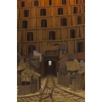 Jacek Yerka (b. 1952, Torun), Tower of Babel III, 1989.